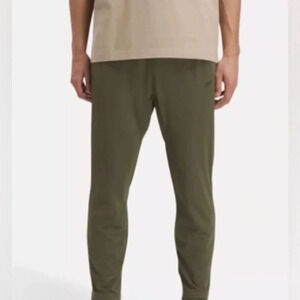Reebok Field Athletic Leisure Jogger Pants Heather Green Taper Slim Men’s XL NEW
